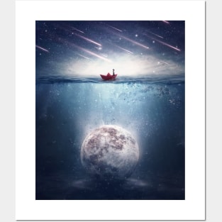 Searching For The Moon Posters and Art